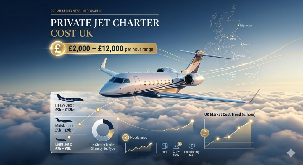 How Much Does It Cost to Charter a Private Jet UK