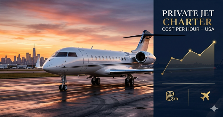 Private Jet Charter Cost Per Hour USA
