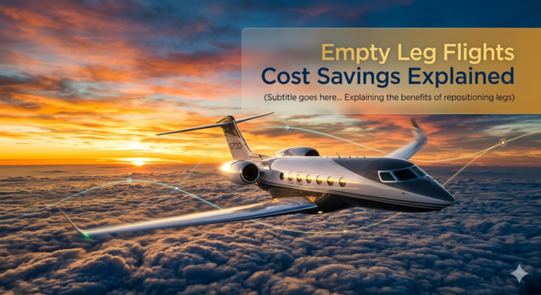 Empty Leg Flights Cost Savings Explained